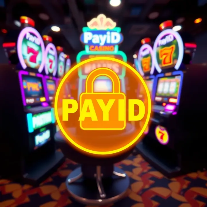 Graphic showing the concept of secure and instant PayID transactions in Australian online pokies