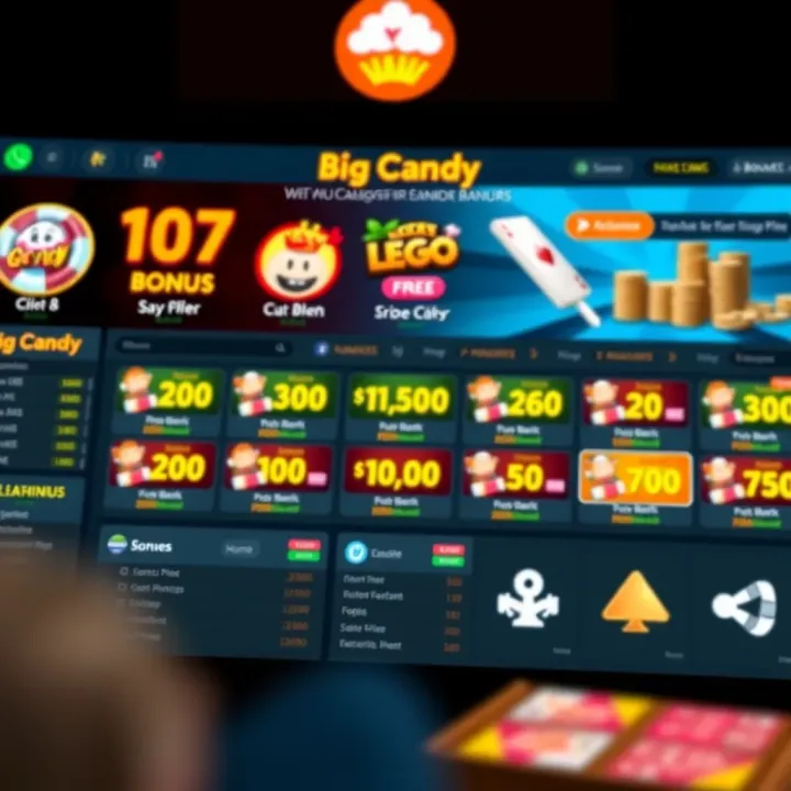 Bright casino interface highlighting bonus offers and player rewards