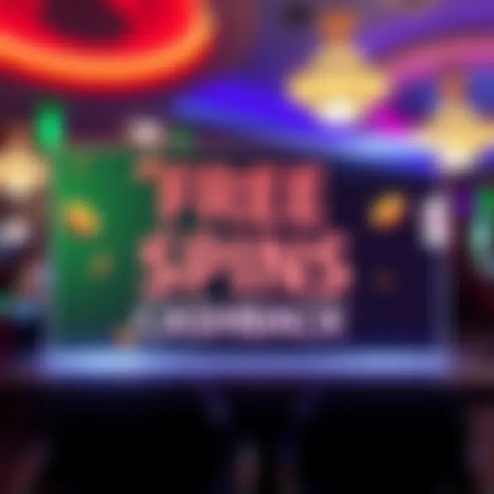 Promotional banner featuring free spins and cashback offers at an online casino
