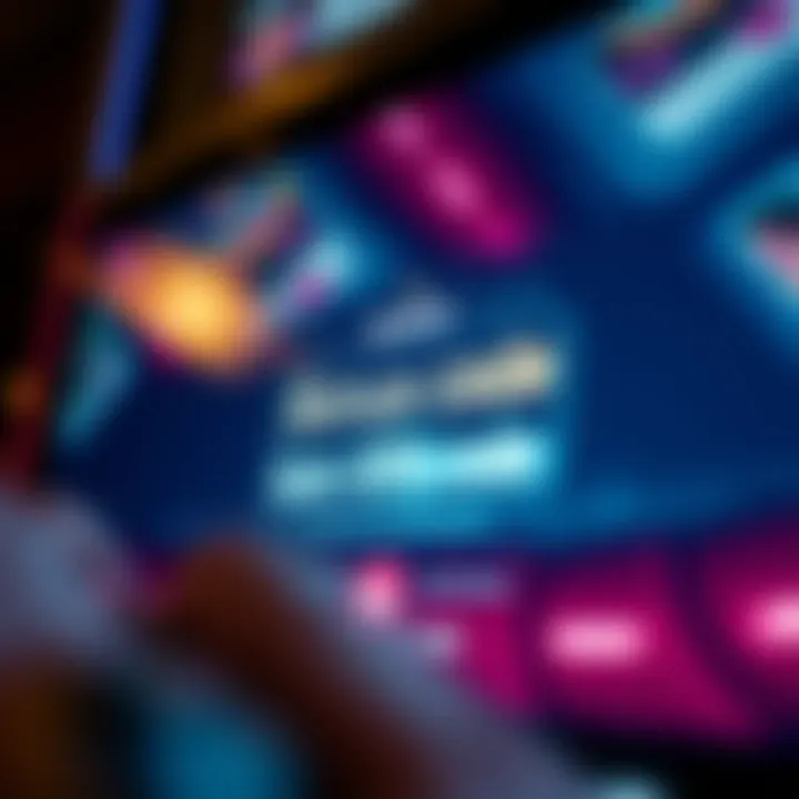 Illustration of a glowing bonus code on a digital screen with sparkling effects