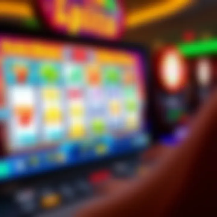 Colorful Australian online pokies game interface with reels and bonus symbols