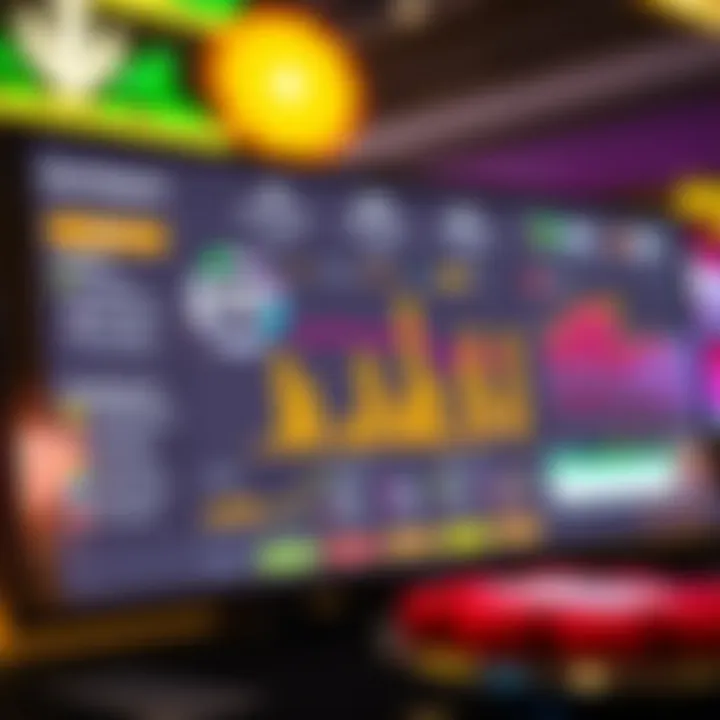 Digital dashboard highlighting trustworthy online pokies platforms and responsible gaming tools