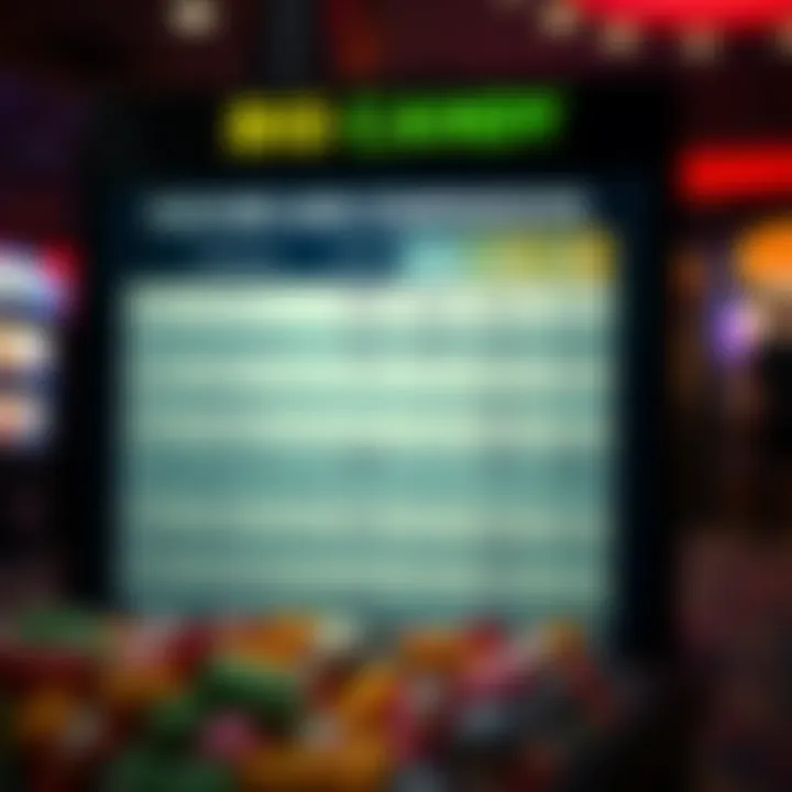 Comparison chart highlighting features and security aspects of Big Candy alternatives