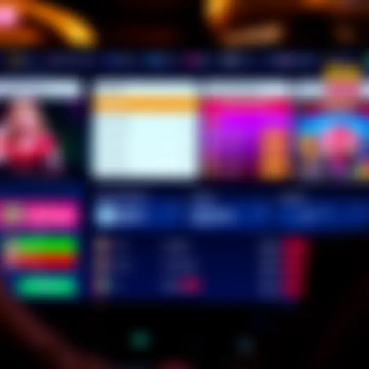 Secure online casino dashboard showing player account, deposit options, and bonus details
