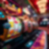 Bright casino reels spinning with candy-themed icons