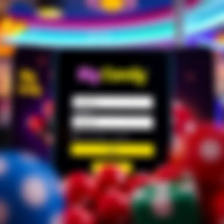 Screenshot of login interface for Big Candy Casino in Australia showing username and password fields