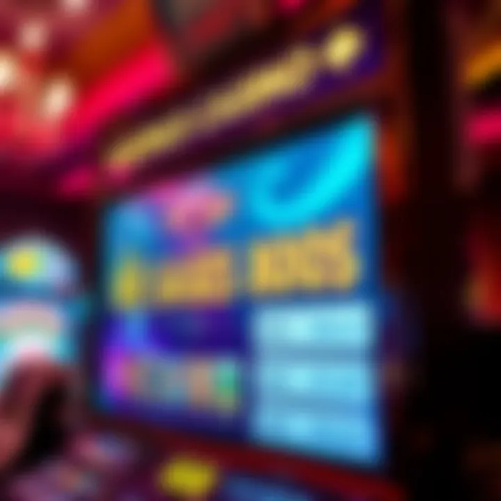 Bright casino screen displaying bonus codes and rewards