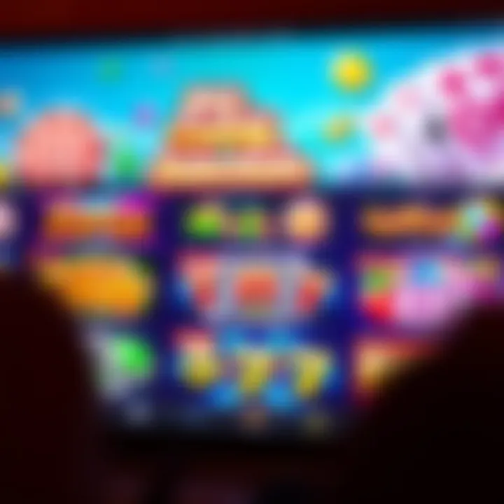 Colorful online casino interface showcasing diverse slot games on Playaussie.org