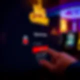User entering login credentials on Big Candy Casino website with secure connection indicator
