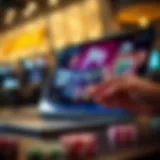 Illustration of a digital casino bonus code being entered on a laptop screen