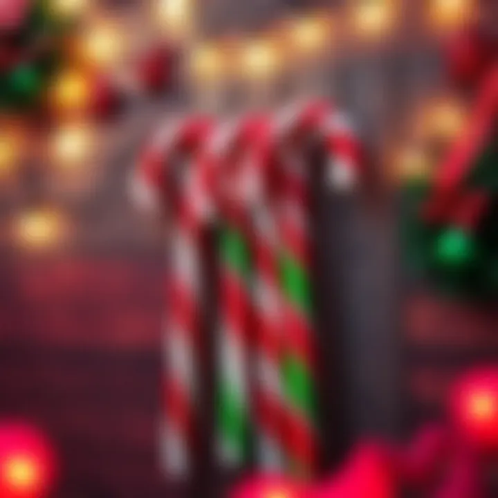 DIY Big Candy Canes for Festive Home Decor DIY Big Candy Canes for Festive Home Decor