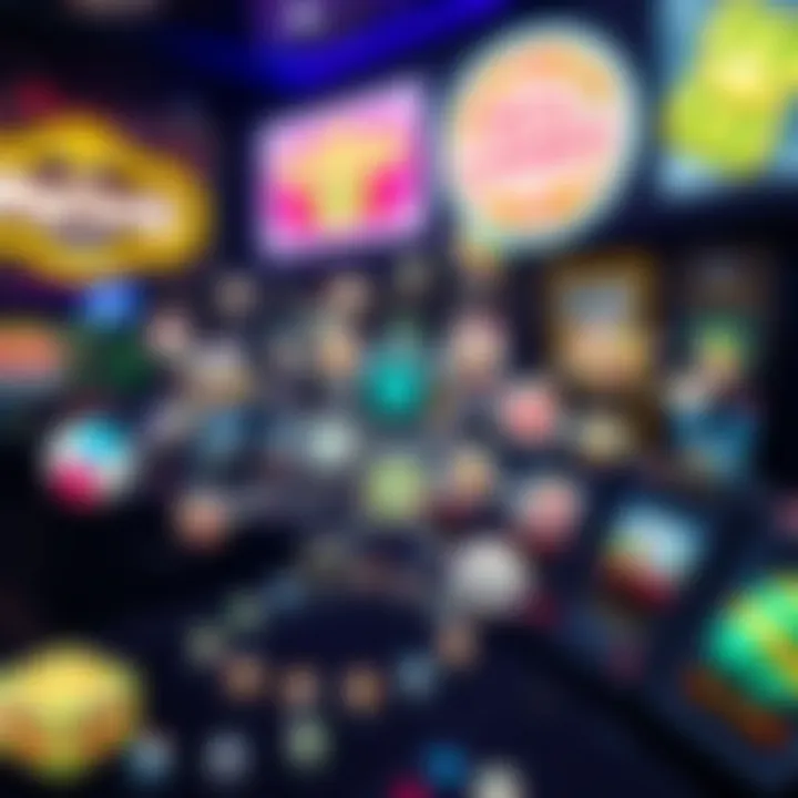 Overview of various Big Candy sister platforms connected within a network