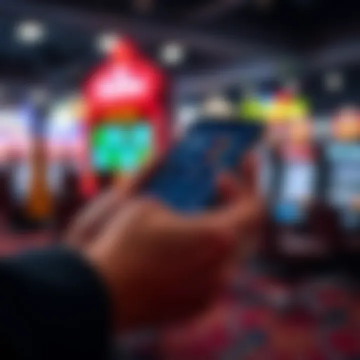 Secure digital transaction on a smartphone showcasing payment methods for deposits and withdrawals