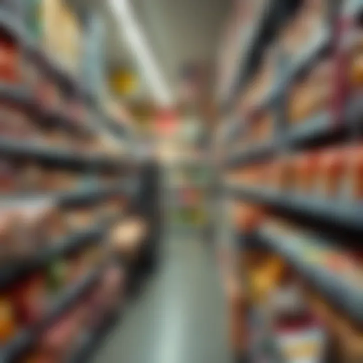 Shelves filled with unique and specialty candy varieties in a bright and inviting store interior