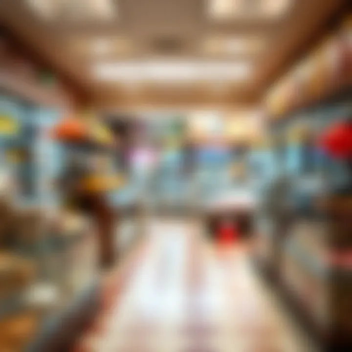 Cozy candy store interior showcasing a broad selection of sweets and treats