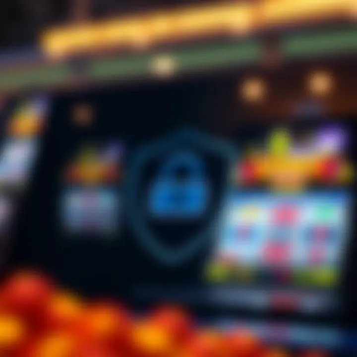 Secure login authentication with a shield icon emphasizing online account safety