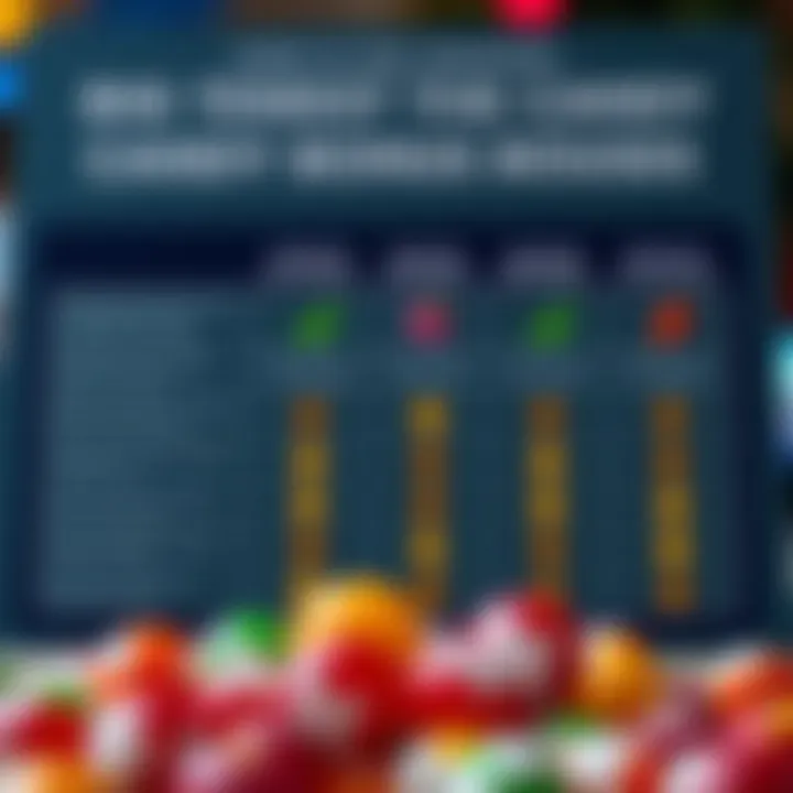 Chart illustrating strategies to maximize benefits from candy-related bonus deals