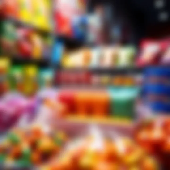 Colorful assortment of candy products displayed in a store setting representing the variety offered by a leading confectionery company