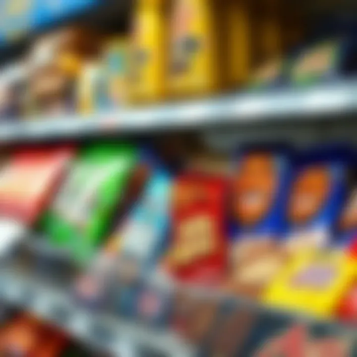 Assortment of Chocolate Bars Featuring Mr Big in Australian Market Display of various chocolate bars including Mr Big on a store shelf representing Australian confectionery market