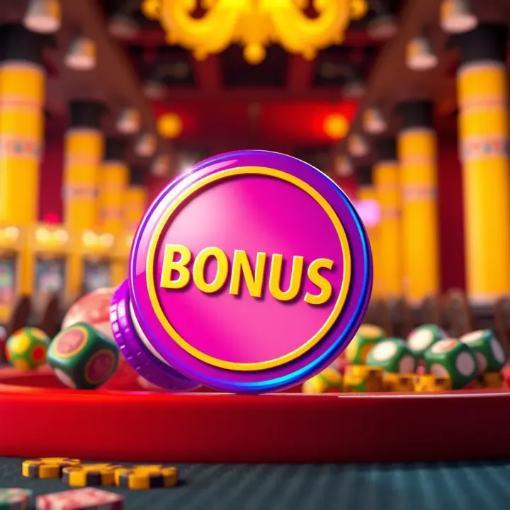 Illustration of a bonus reward icon symbolizing casino bonuses