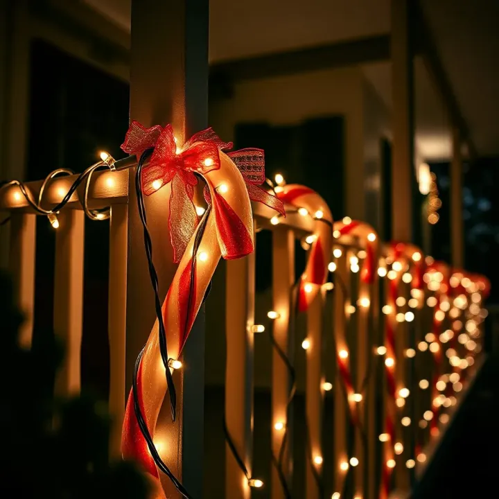 Big Candy Cane Lights for Festive Decor