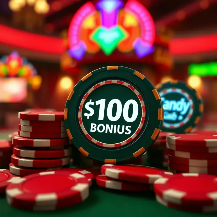 Visual representation of casino chips and digital transactions highlighting no deposit bonuses