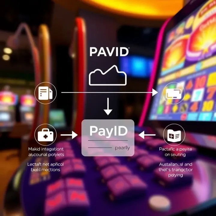 Diagram illustrating how PayID integrates with Australian bank accounts for quick online transactions