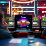 Online casino interface displaying slot machines and free spins promotion